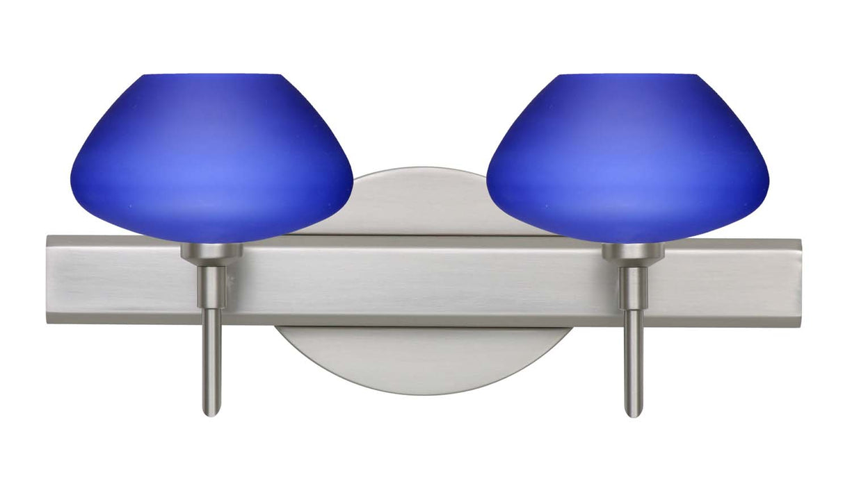 Besa 2SW-541087-SN Wall Sconce, Satin Nickel