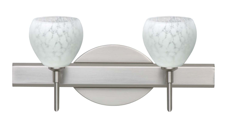Besa 2SW-560519-SN Wall Sconce, Satin Nickel
