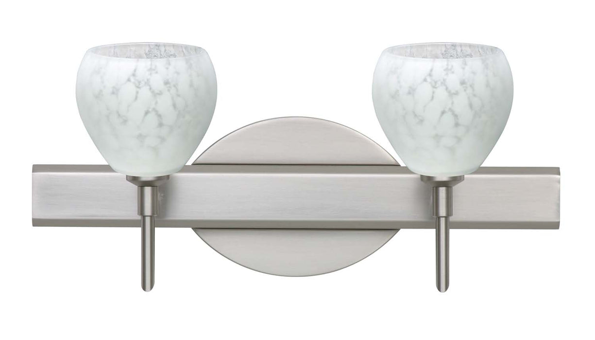 Besa 2SW-560519-SN Wall Sconce, Satin Nickel
