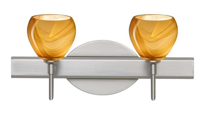 Besa 2SW-5605HN-SN Wall Sconce, Satin Nickel