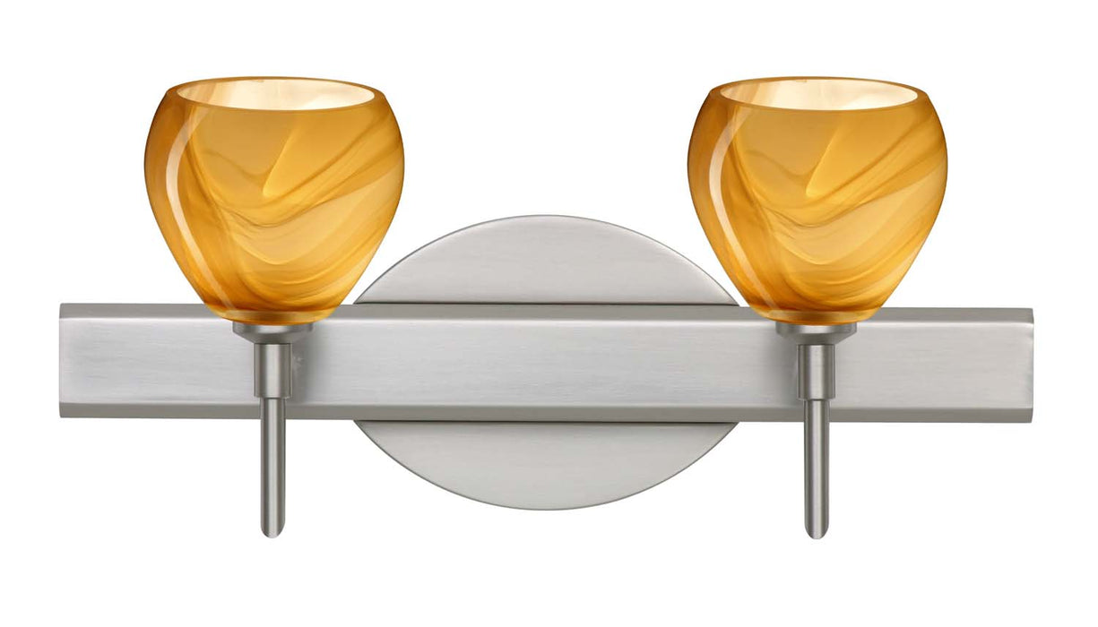 Besa 2SW-5605HN-SN Wall Sconce, Satin Nickel