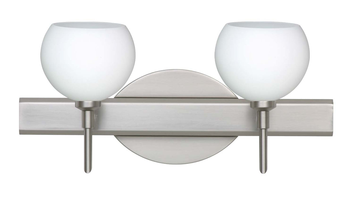Besa 2SW-565807-SN Wall Sconce, Satin Nickel