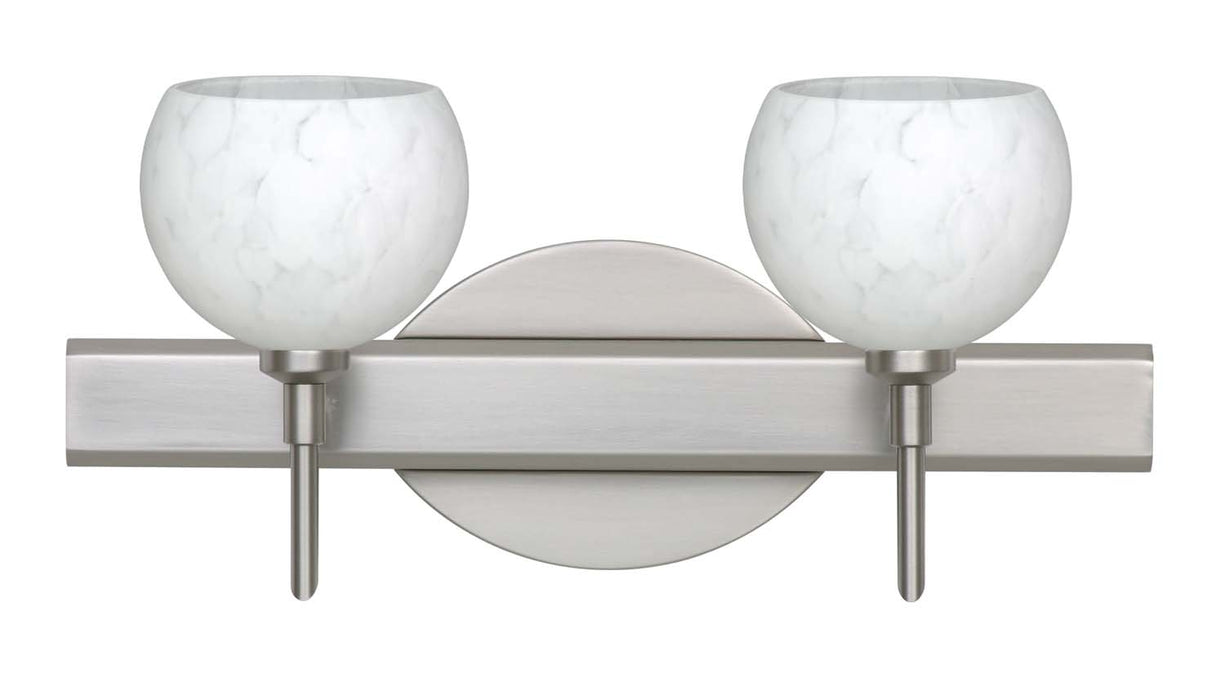 Besa 2SW-565819-SN Wall Sconce, Satin Nickel