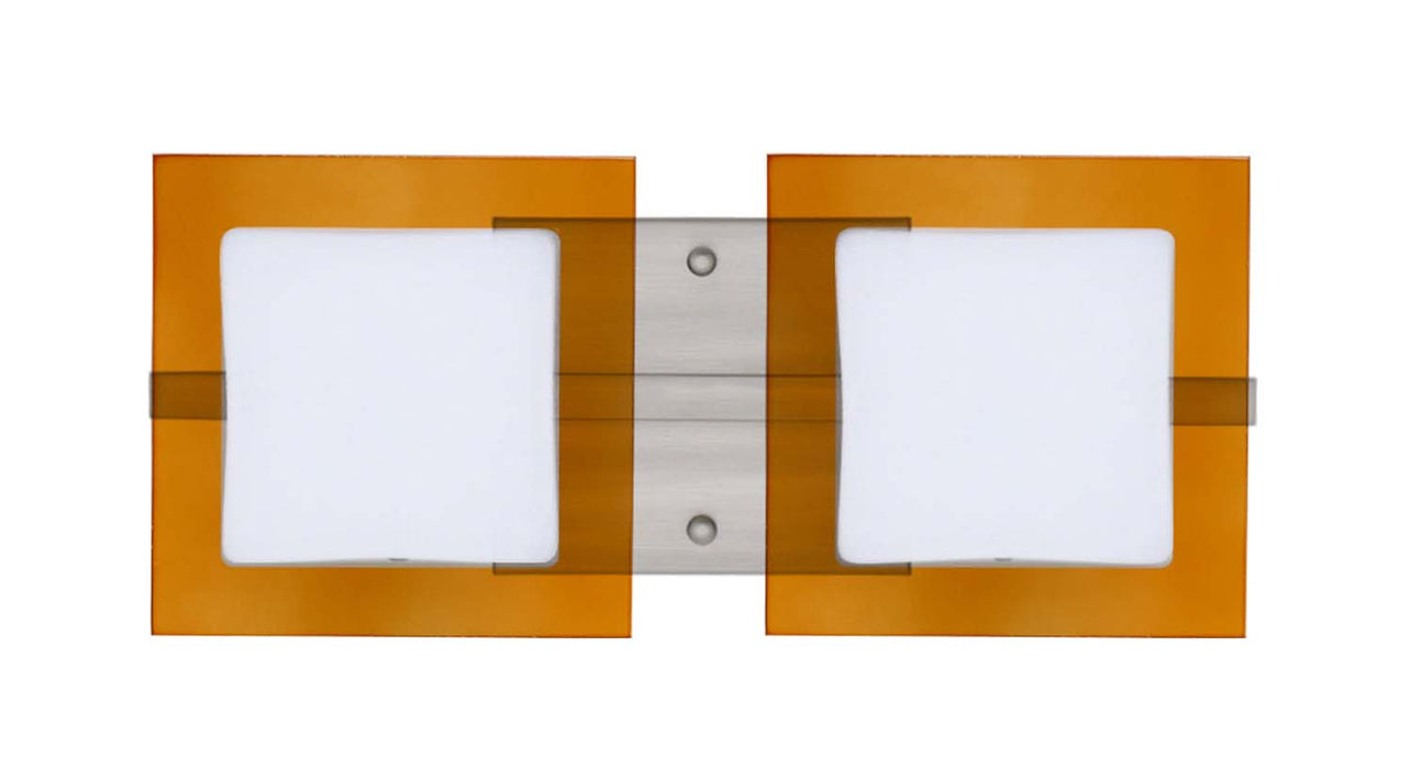 Besa 2WS-7735TG-SN Wall Sconce, Satin Nickel