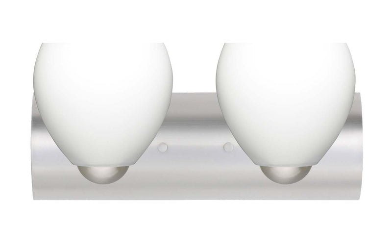 Besa 2WZ-412207-SN Wall Sconce, Satin Nickel