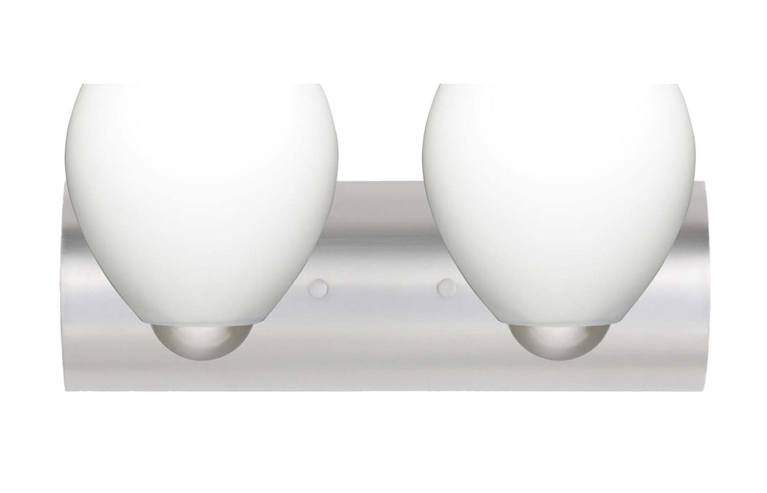 Besa 2WZ-412207-SN Wall Sconce, Satin Nickel