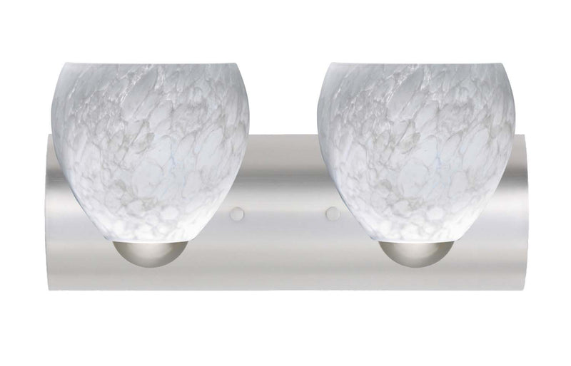 Besa 2WZ-412219-SN Wall Sconce, Satin Nickel