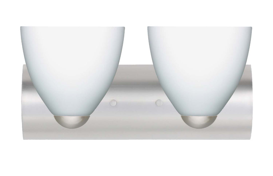 Besa 2WZ-757207-SN Wall Sconce, Satin Nickel