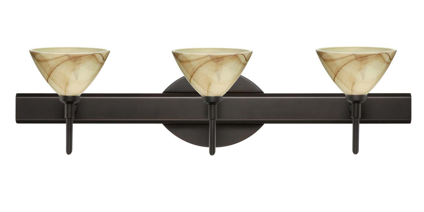 Besa 3SW-174383-BR Wall Sconce, Bronze