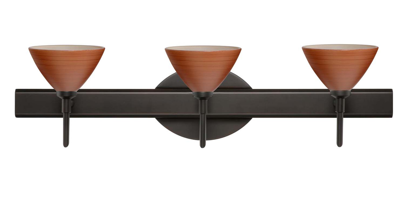 Besa 3SW-1743CH-BR Wall Sconce, Bronze
