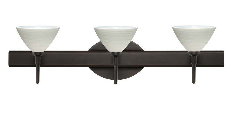 Besa 3SW-1743KR-BR Wall Sconce, Bronze