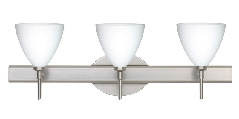 Besa 3SW-177907-SN Wall Sconce, Satin Nickel
