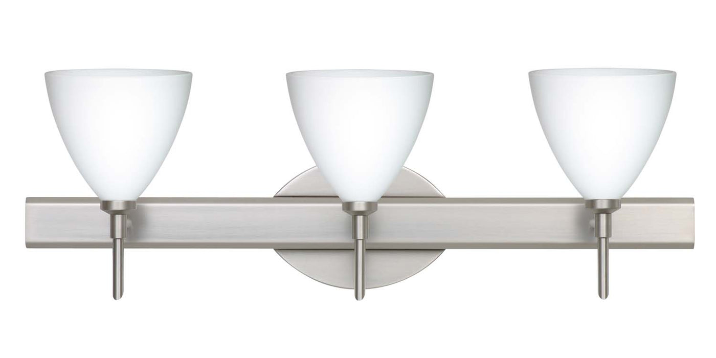 Besa 3SW-177907-SN Wall Sconce, Satin Nickel