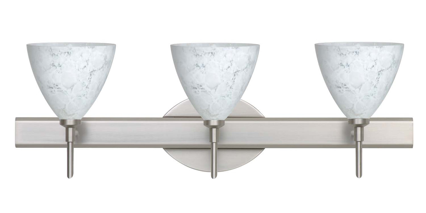Besa 3SW-177919-SN Wall Sconce, Satin Nickel