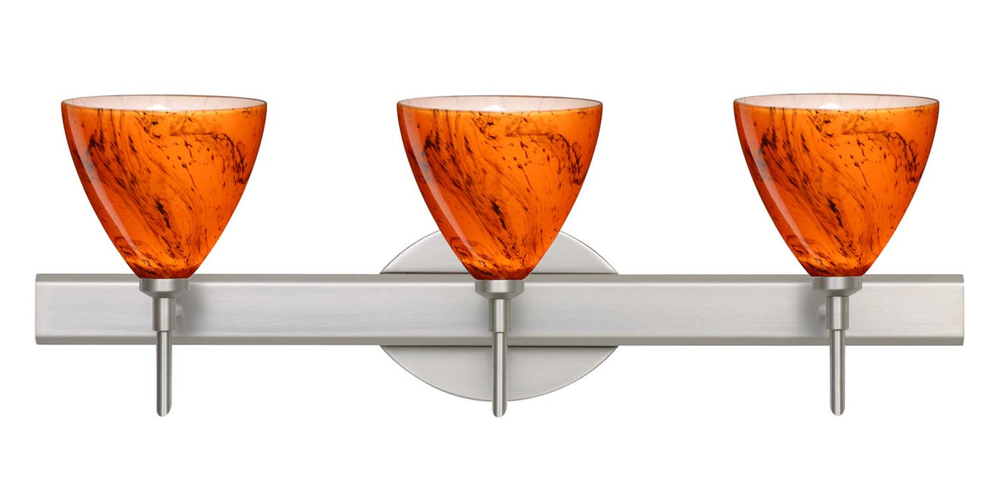 Besa 3SW-1779HB-SN Wall Sconce, Satin Nickel