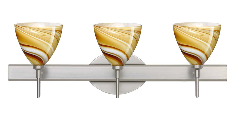 Besa 3SW-1779HN-SN Wall Sconce, Satin Nickel