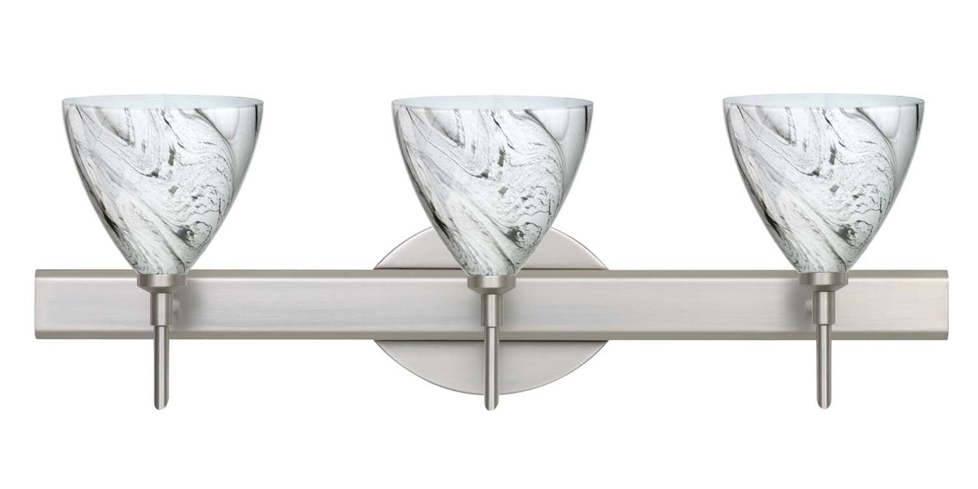 Besa 3SW-1779MG-SN Wall Sconce, Satin Nickel
