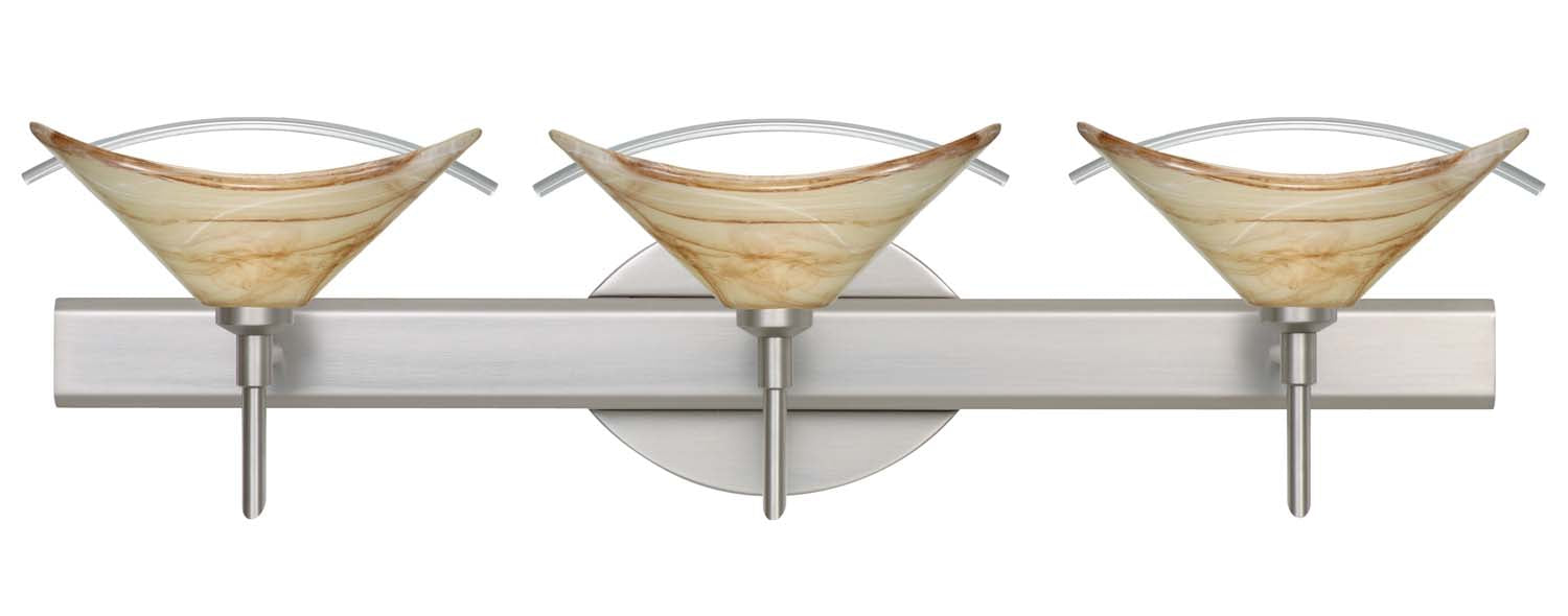 Besa 3SW-181305-SN Wall Sconce, Satin Nickel