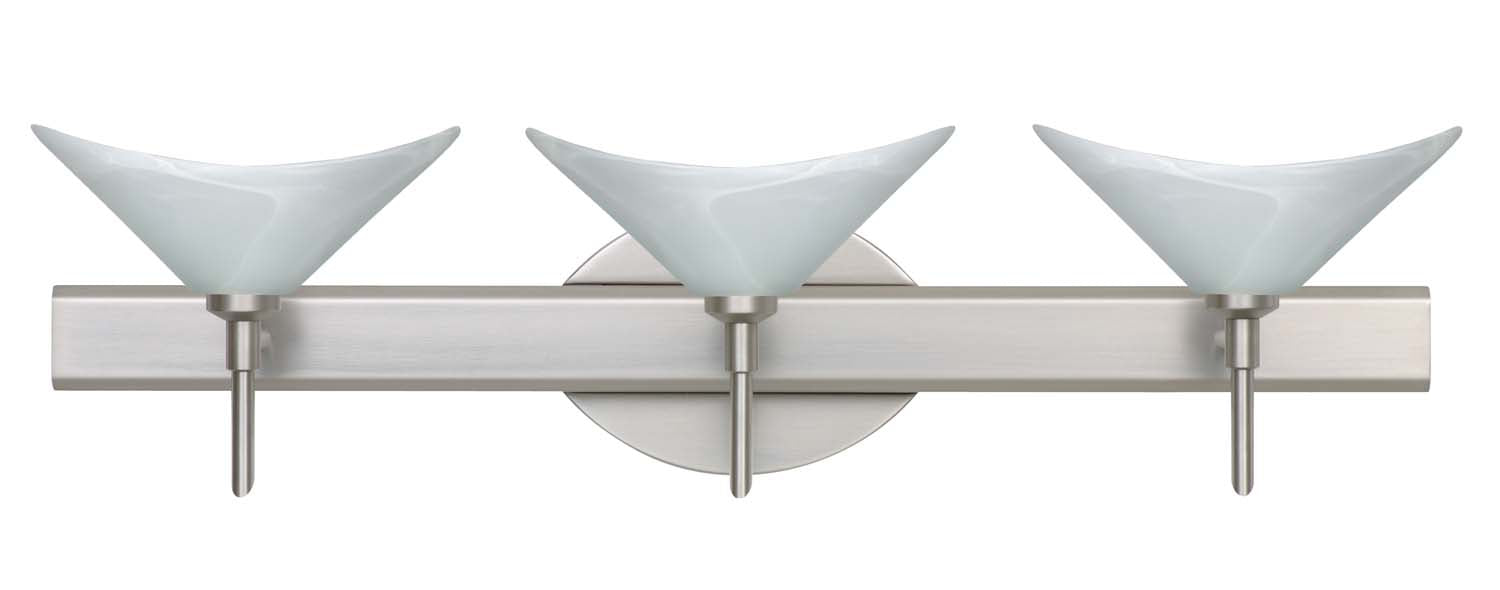 Besa 3SW-191352-SN Wall Sconce, Satin Nickel