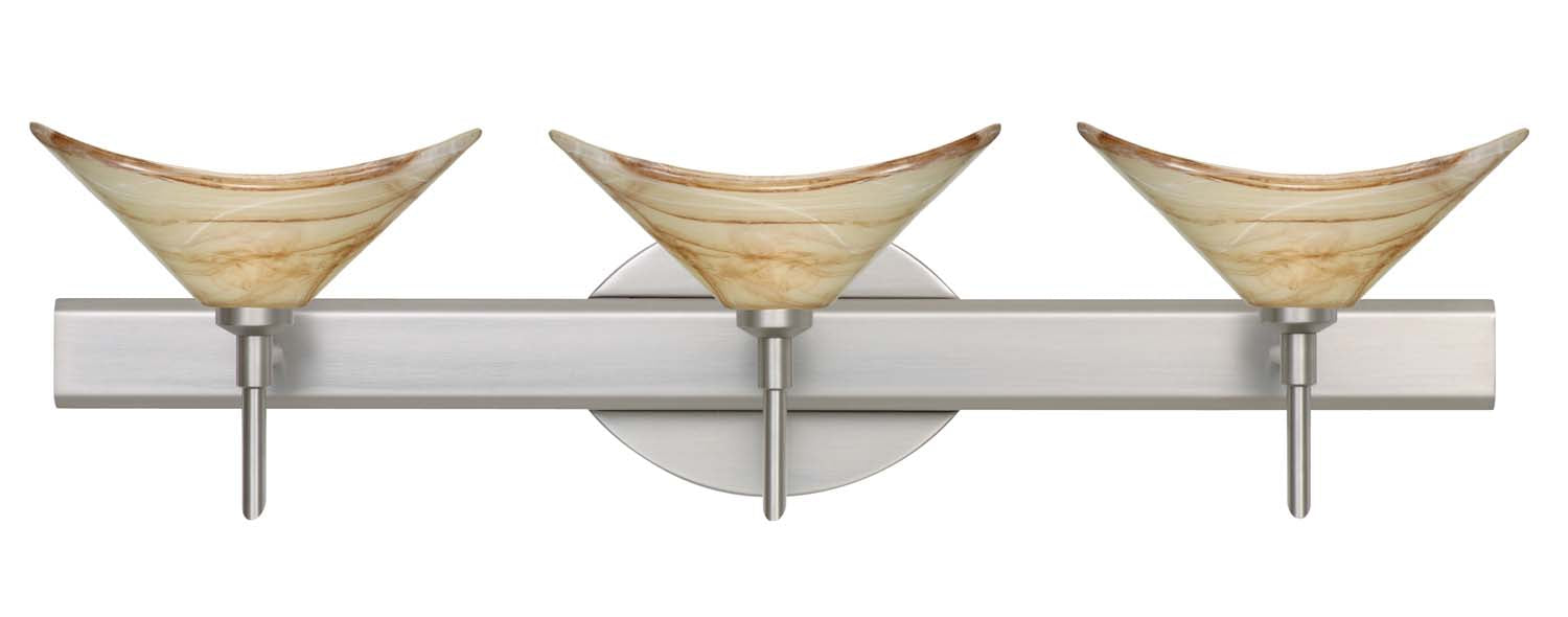 Besa 3SW-191383-SN Wall Sconce, Satin Nickel