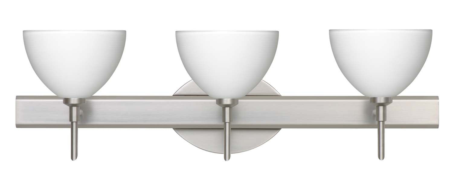 Besa 3SW-467907-SN Wall Sconce, Satin Nickel