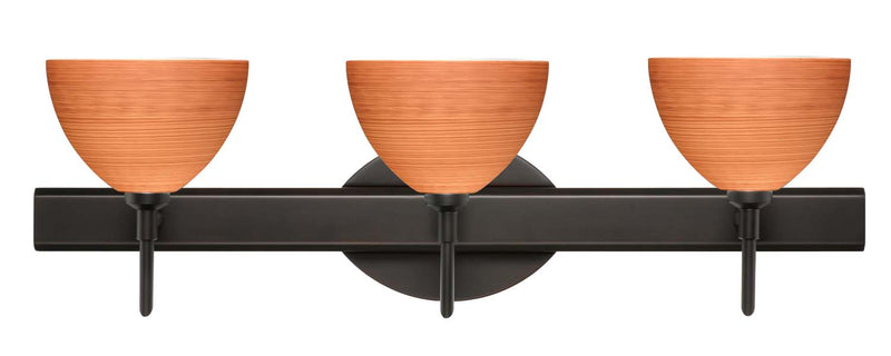Besa 3SW-4679CH-BR Wall Sconce, Bronze