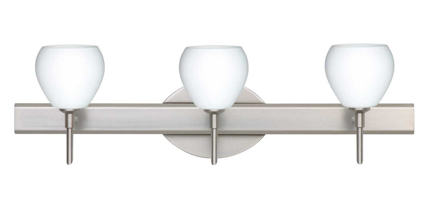 Besa 3SW-560507-SN Wall Sconce, Satin Nickel