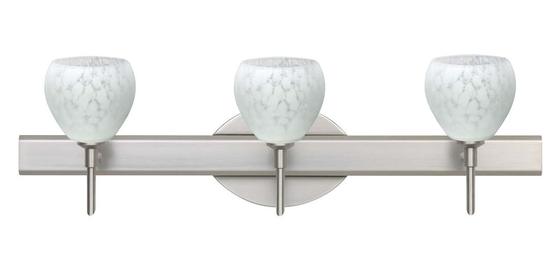 Besa 3SW-560519-SN Wall Sconce, Satin Nickel