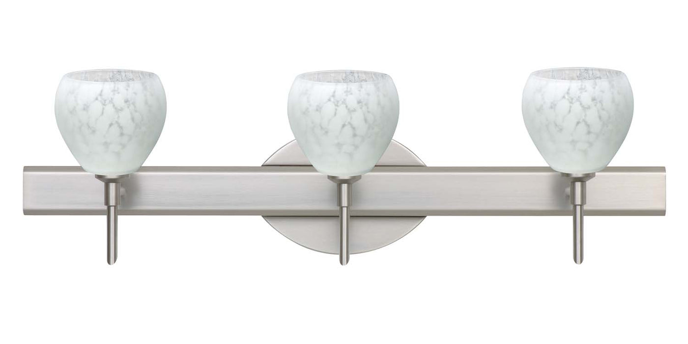 Besa 3SW-560519-SN Wall Sconce, Satin Nickel