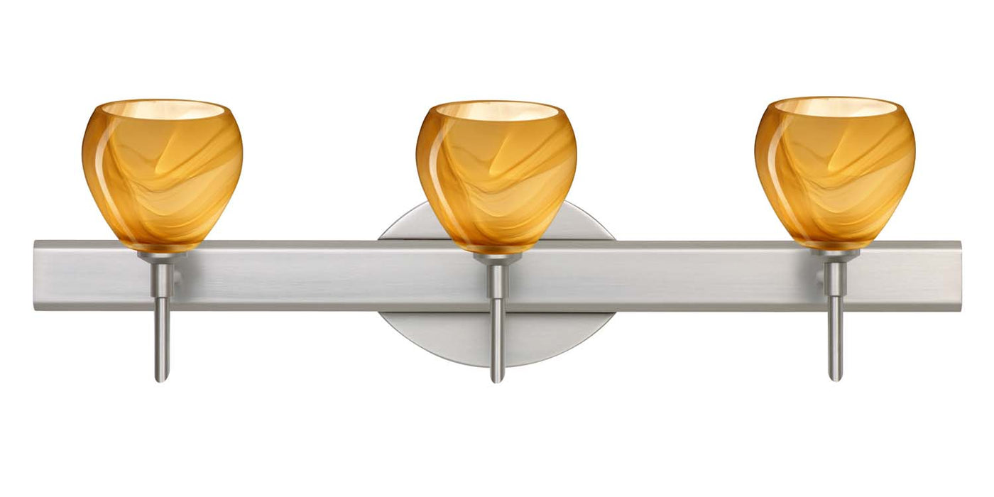 Besa 3SW-5605HN-SN Wall Sconce, Satin Nickel