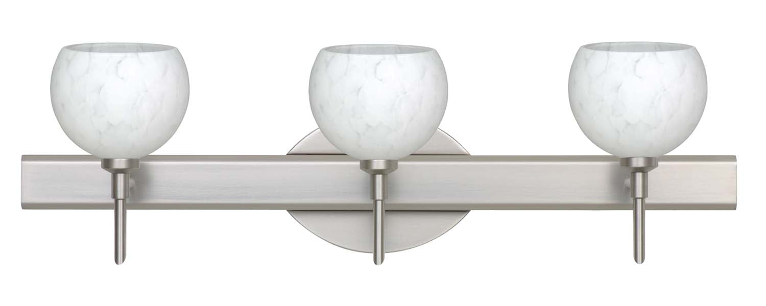 Besa 3SW-565819-SN Wall Sconce, Satin Nickel