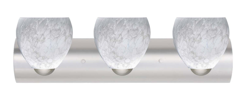 Besa 3WZ-412219-SN Wall Sconce, Satin Nickel