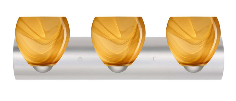 Besa 3WZ-4122HN-SN Wall Sconce, Satin Nickel