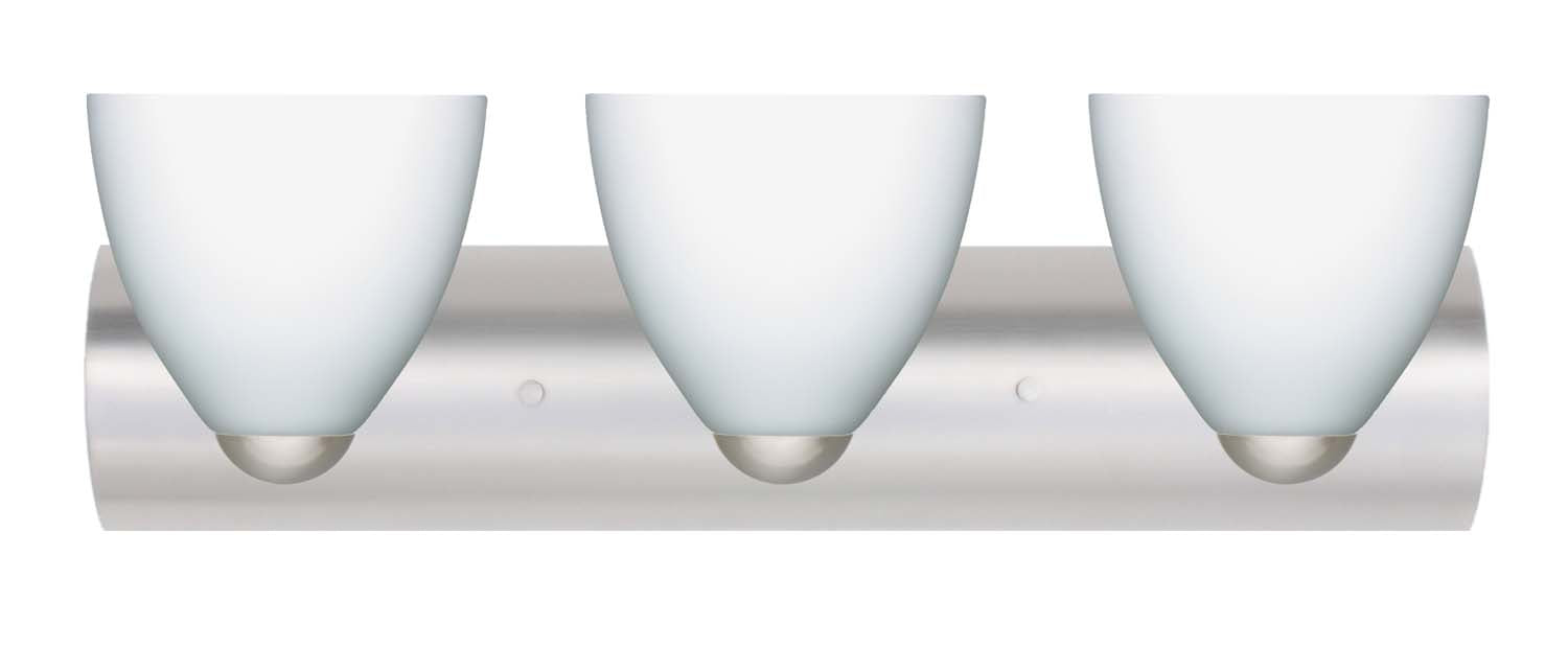 Besa 3WZ-757207-SN Wall Sconce, Satin Nickel