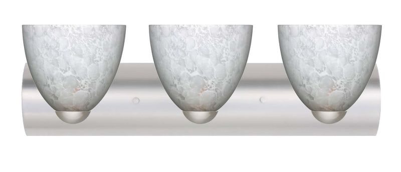 Besa 3WZ-757219-SN Wall Sconce, Satin Nickel