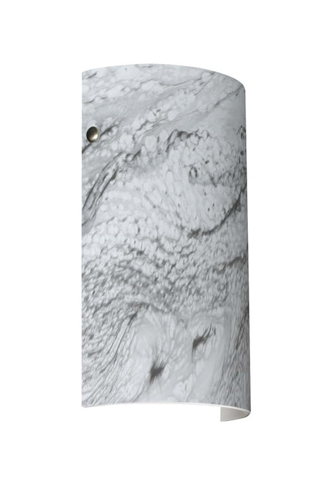 Besa 7042MG-SN One Light Wall Sconce, Satin Nickel