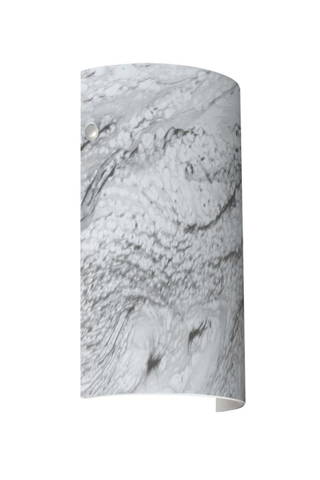 Besa 7042MG-WH One Light Wall Sconce, White