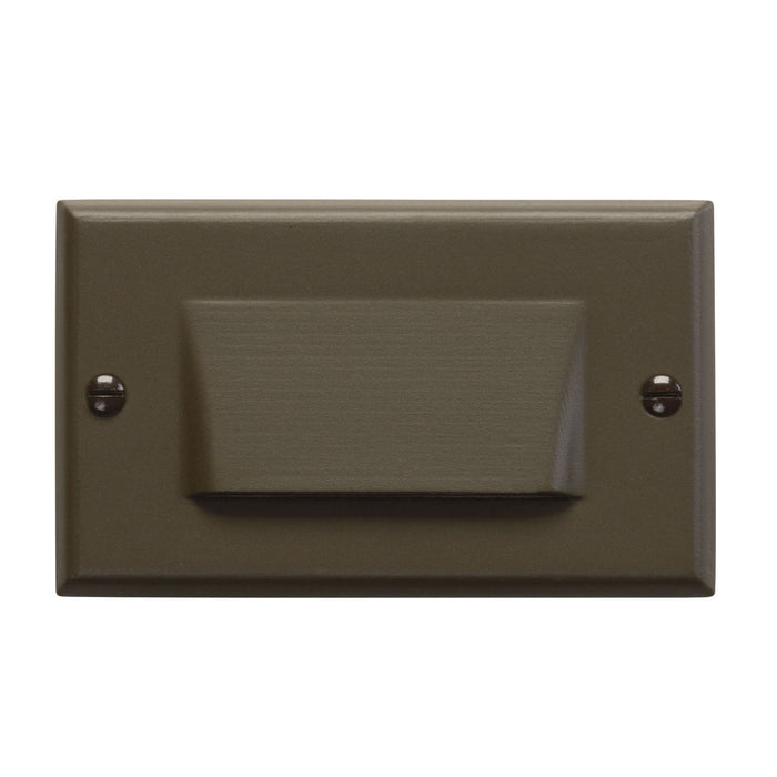 Kichler 12602AZ LED Step Light Shielded, Architectural Bronze