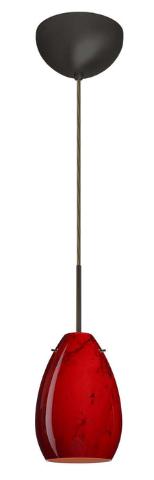Besa 1BC-1713MA-BR One Light Pendant, Bronze