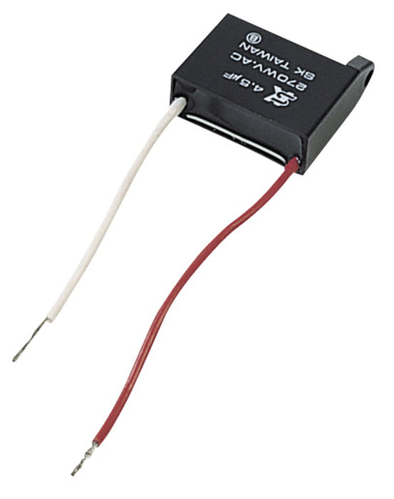 Craftmade 45UF Single Capacitor, Black