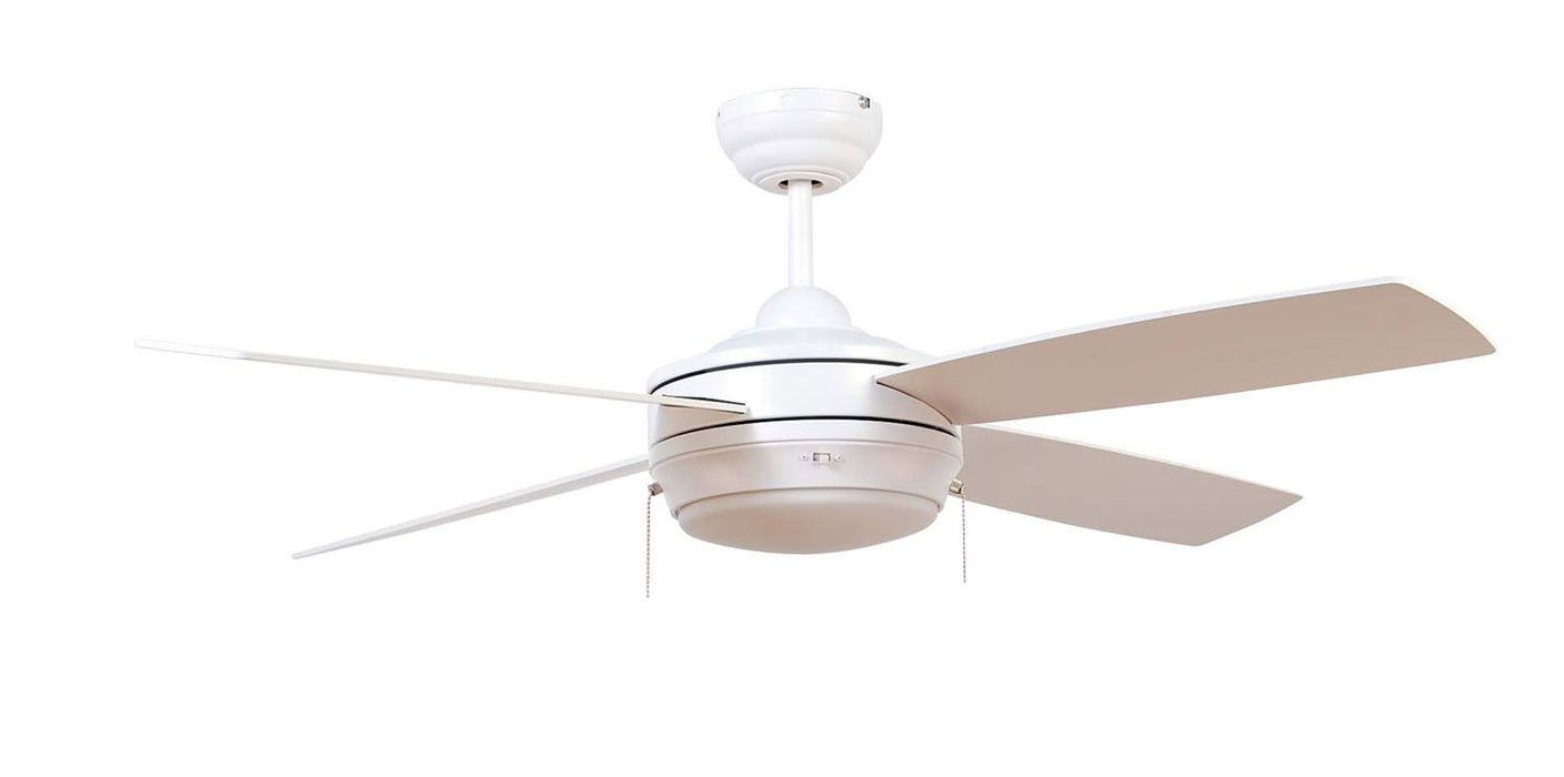 Craftmade LAV52MWW4LK-LED 52"Ceiling Fan, Matte White