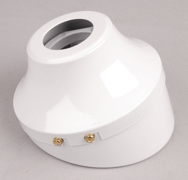 Craftmade SA130WW Slope Ceiling Adapter, White