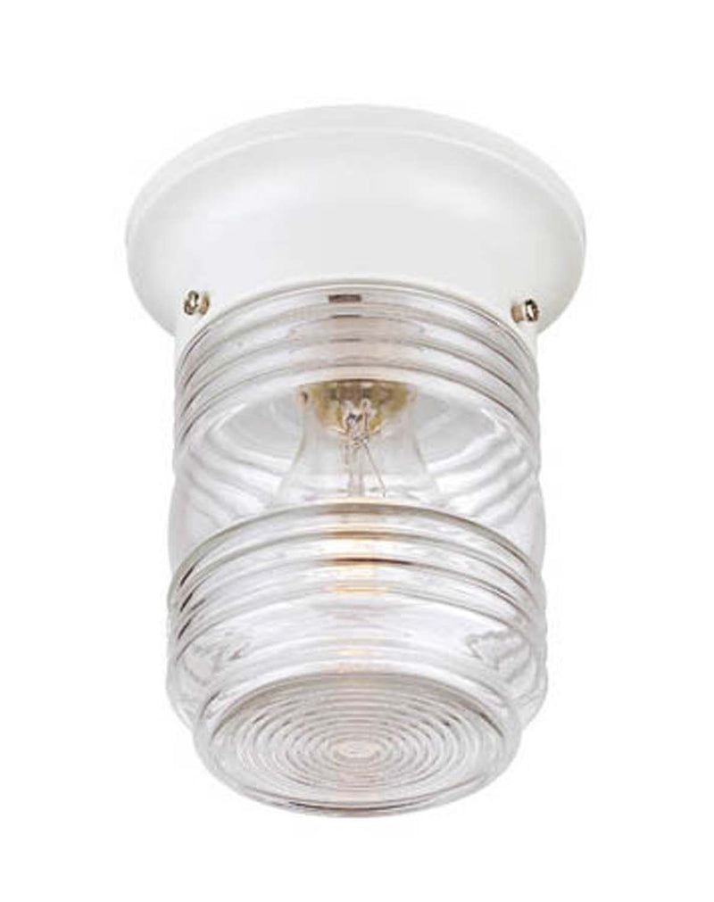Acclaim Lighting 101WH One Light Ceiling Mount, Gloss White