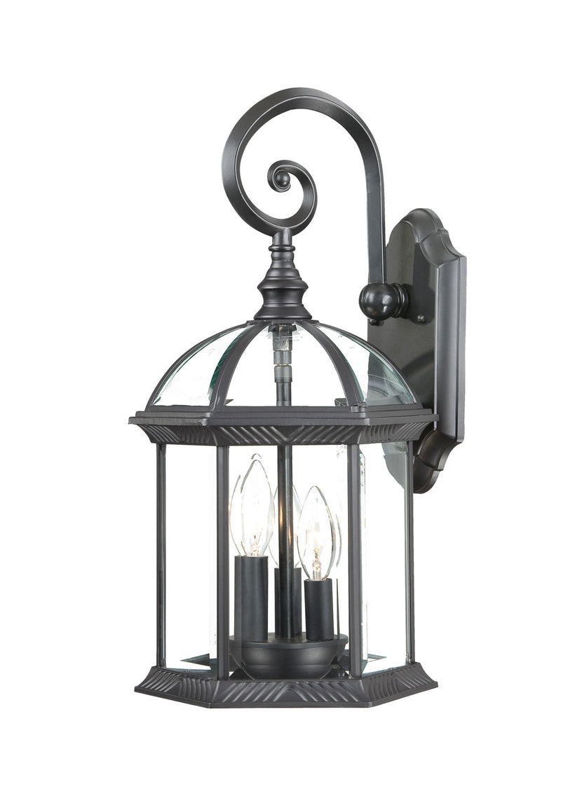 Acclaim Lighting 5273BK Three Light Wall Sconce, Matte Black