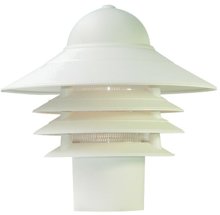 Acclaim Lighting 87TW One Light Post Mount, Textured White