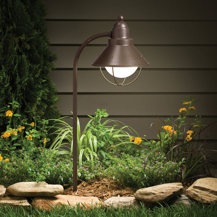 Kichler 15239OZ One Light Path & Spread, Olde Bronze