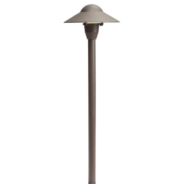 Kichler 15470AZT LED Path Light, Textured Architectural Bronze