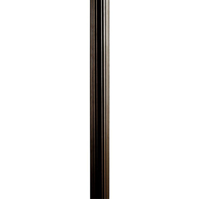 Kichler 9595OZ Outdoor Fluted Post, Olde Bronze