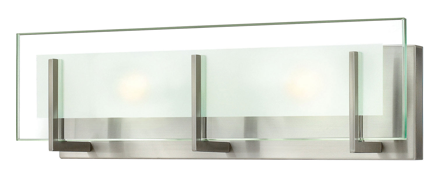 Hinkley 5652BN Two Light Bath, Brushed Nickel