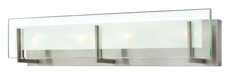 Hinkley 5654BN Four Light Bath, Brushed Nickel